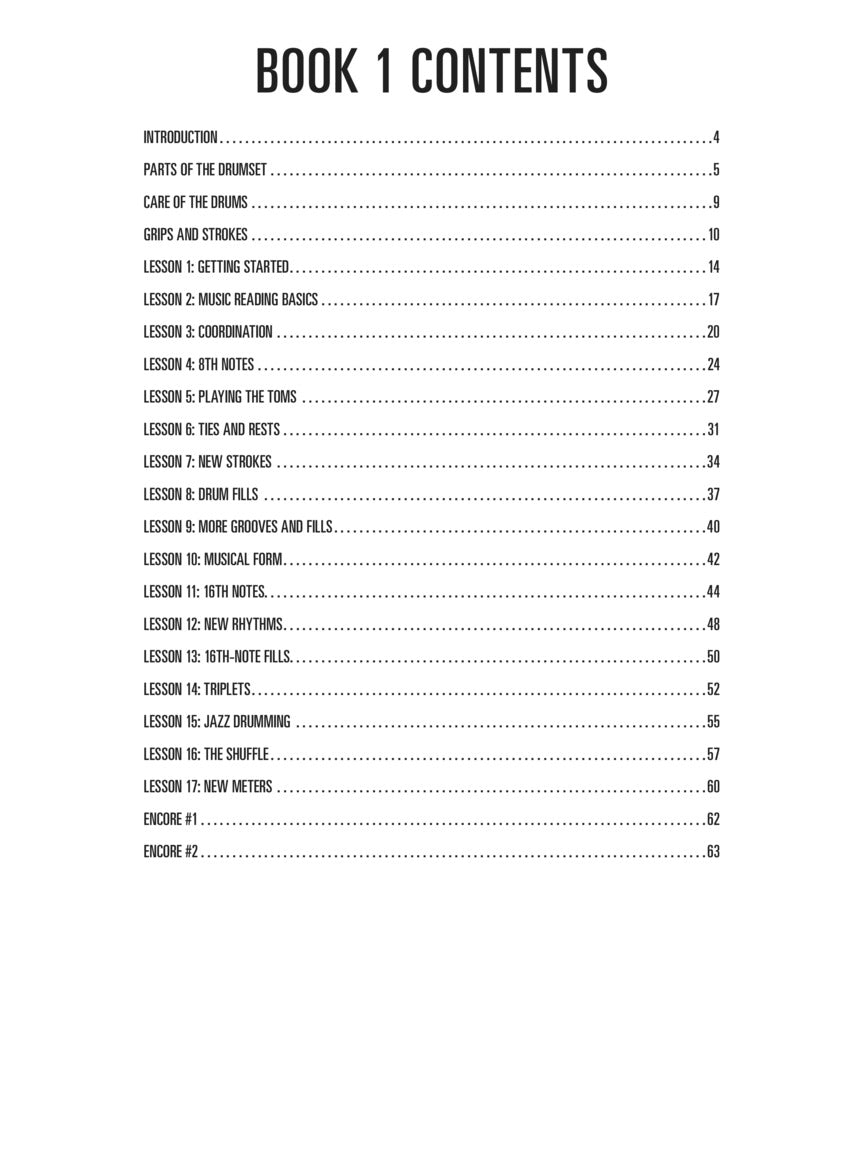 Hal Leonard Drumset Method, Complete Edition