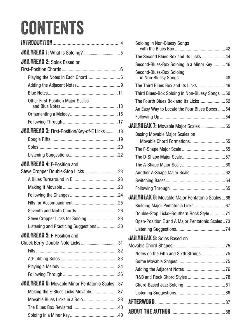 Getting Out of Scale-Jail for Guitar