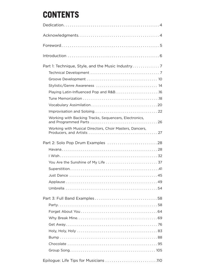 Pop, R&B & Gospel Drumming