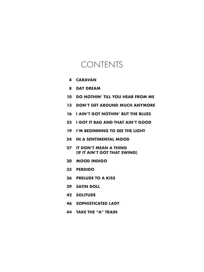 Duke Ellington for Easy Piano arr. Phillip Keveren