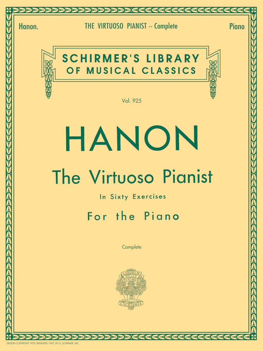Hanon: The Virtuoso Pianist in 60 Exercises