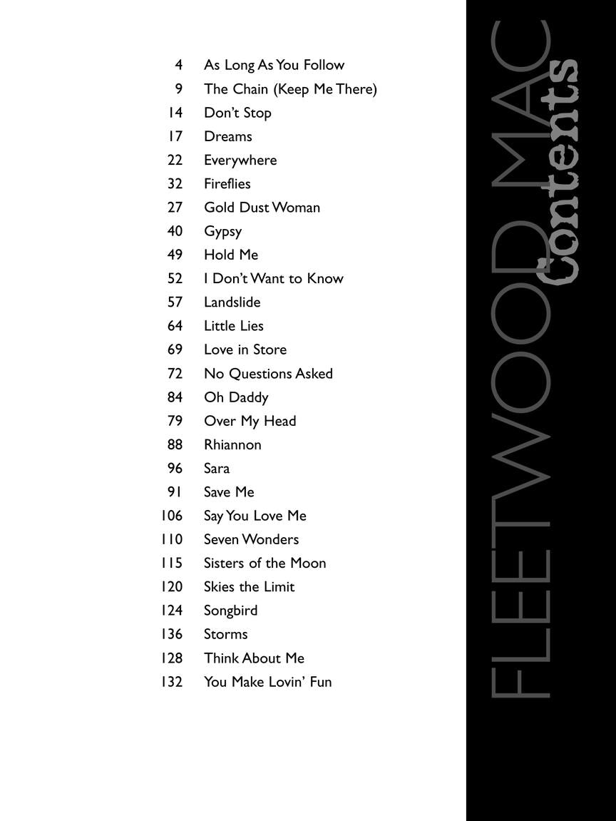 Fleetwood Mac Anthology PVG
