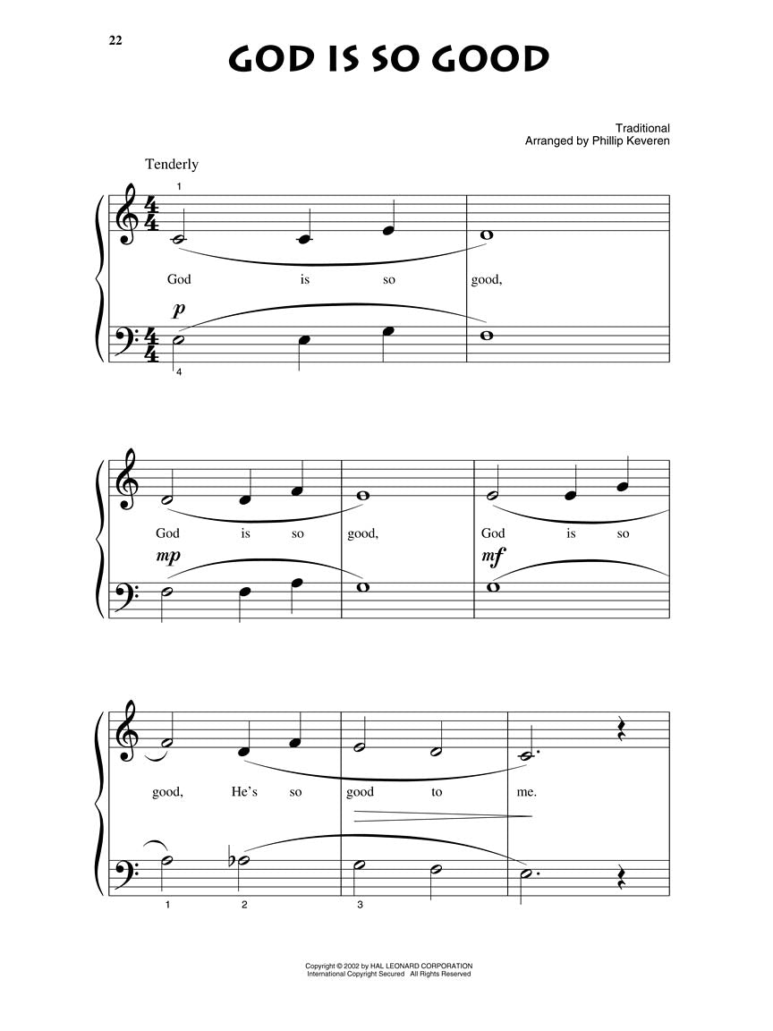 Christian Children's Favourites for Beginner Piano arr. Phillip Keveren