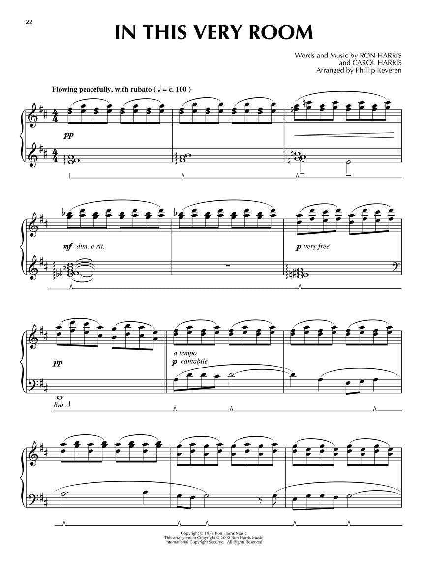 I Could Sing of Your Love Forever for Piano Soloist arr. Phillip Keveren