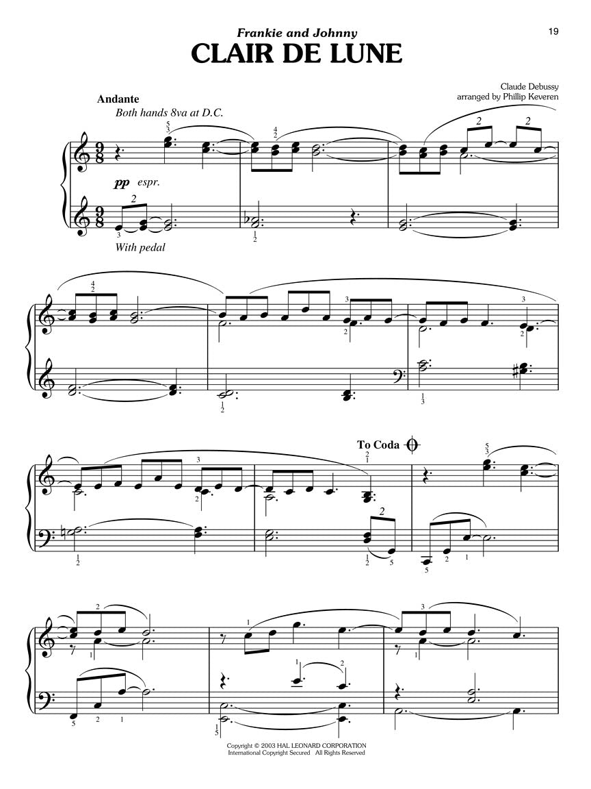 Classical Movie Themes For Easy Piano arr. Phillip Keveren