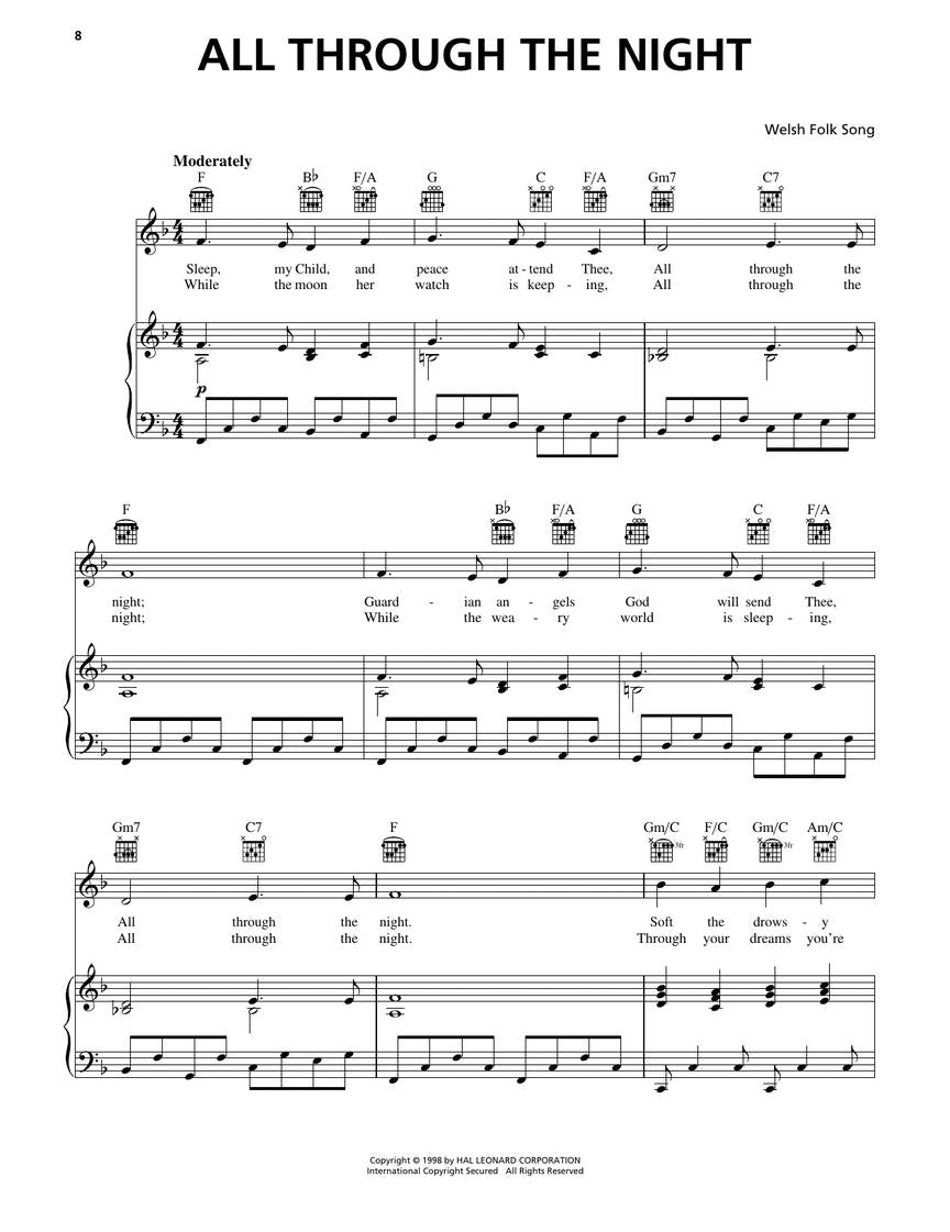 Budget Books: Folk Songs PVG