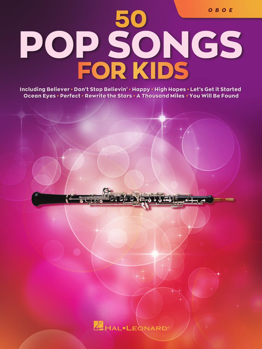 50 Pop Songs for Kids for Oboe