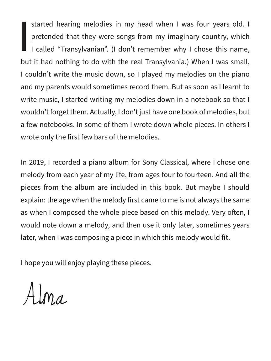 Alma Deutscher - From My Book of Melodies