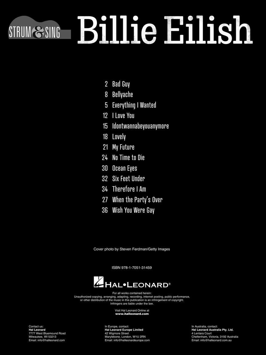 Billie Eilish - Strum & Sing Guitar