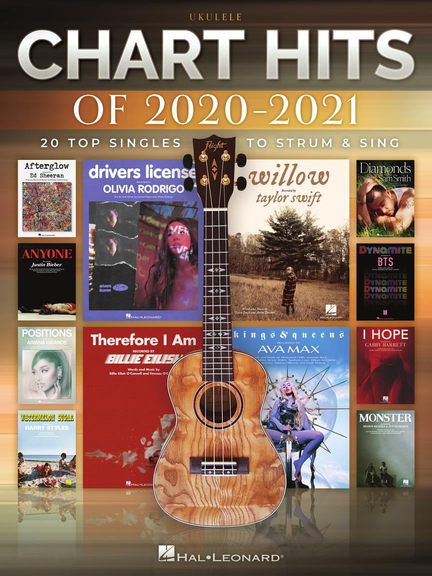 Chart Hits of 2020-2021 for Ukulele