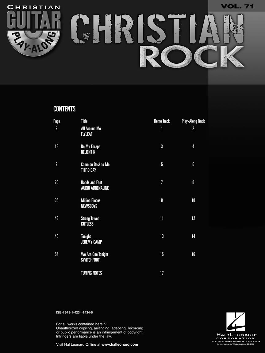 Christian Rock Guitar Play-Along