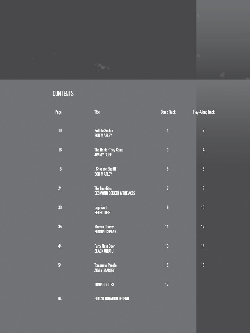 Reggae Guitar Play-Along