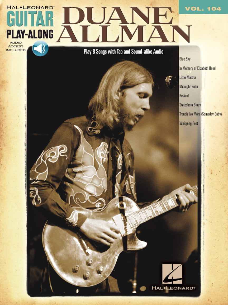 Duane Allman Guitar Play-Along