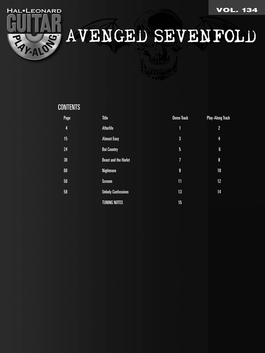 Avenged Sevenfold Guitar Play-Along
