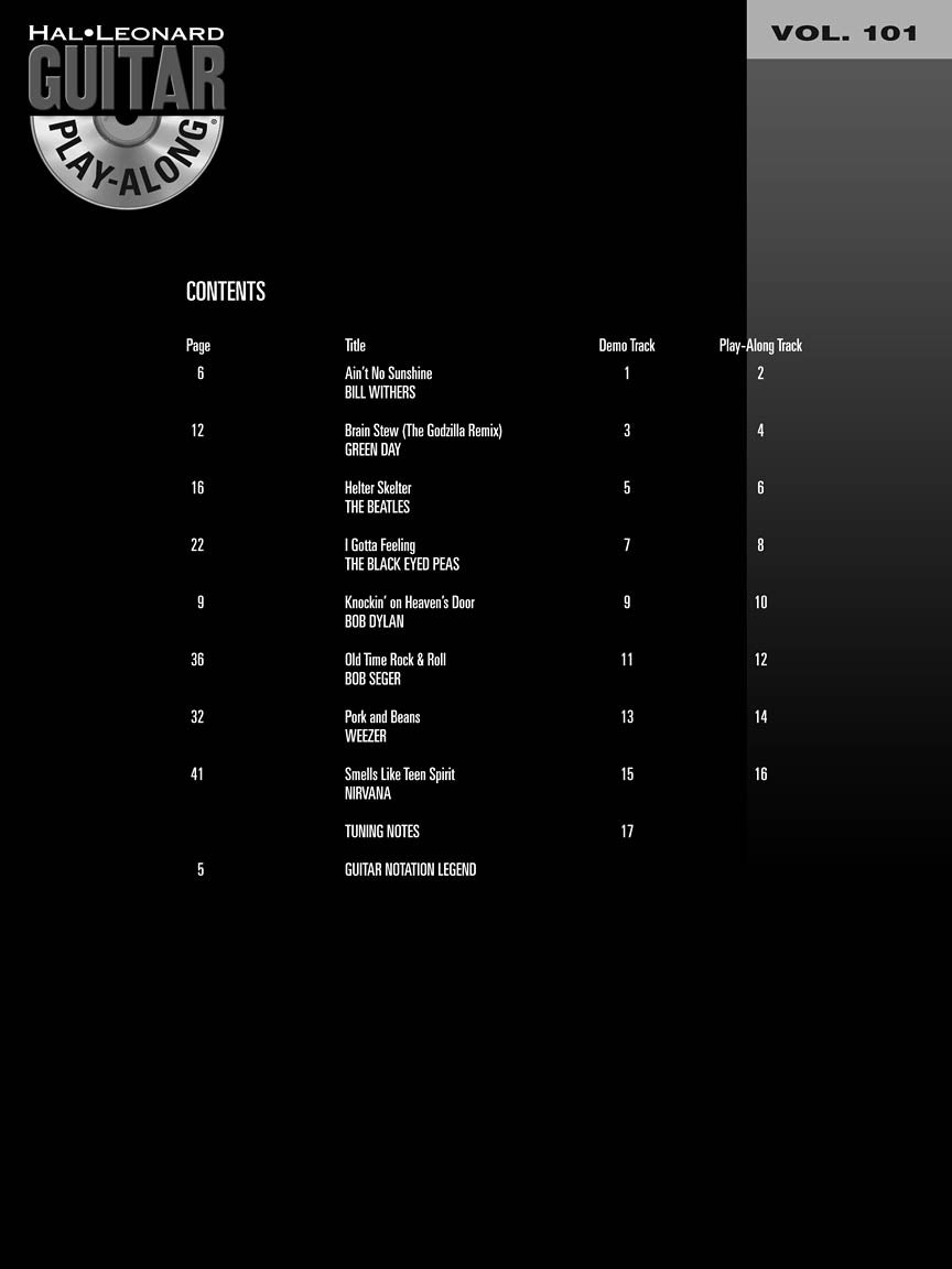 Songs for Beginners Guitar Play-Along