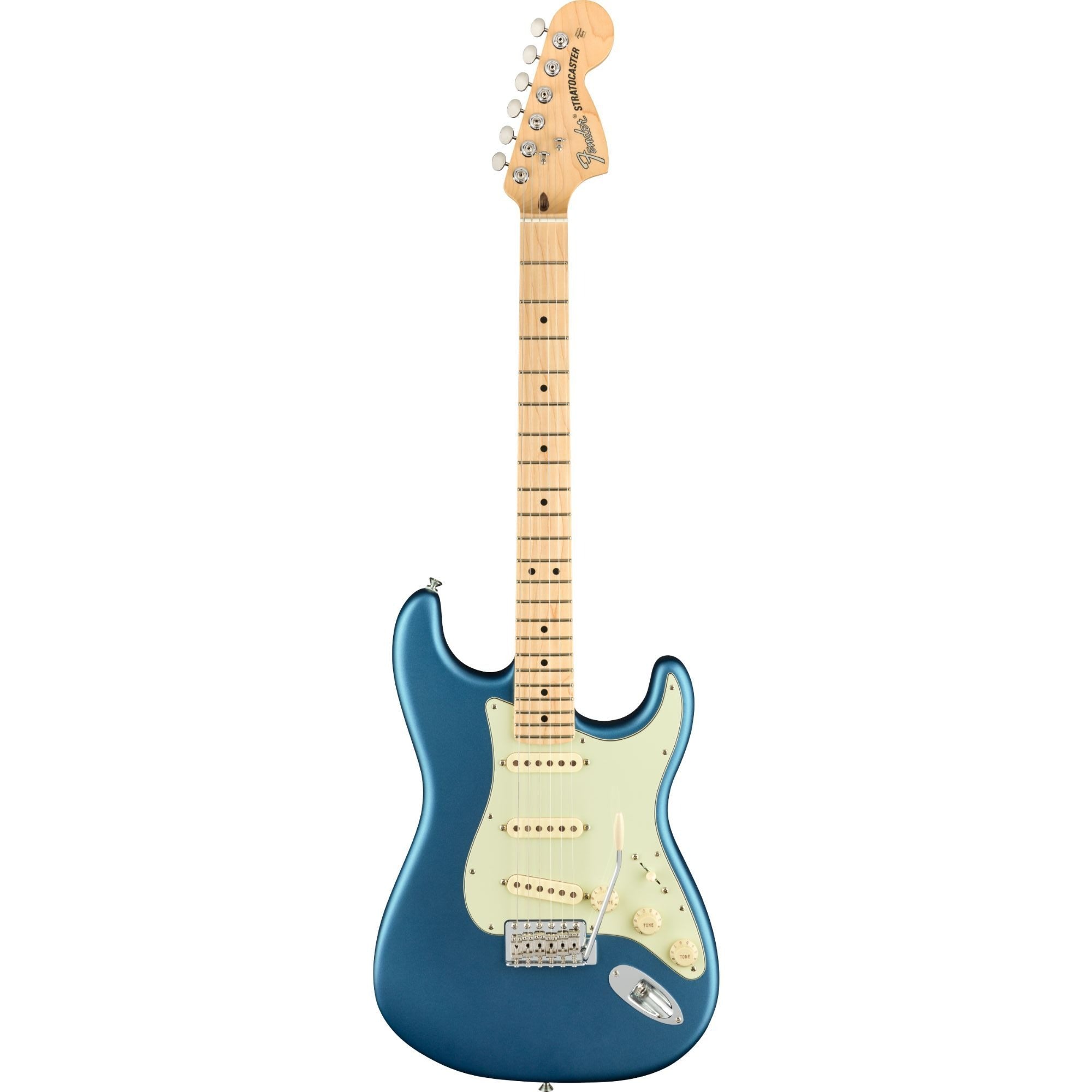 Fender American Performer Stratocaster, Satin Lake Placid Blue