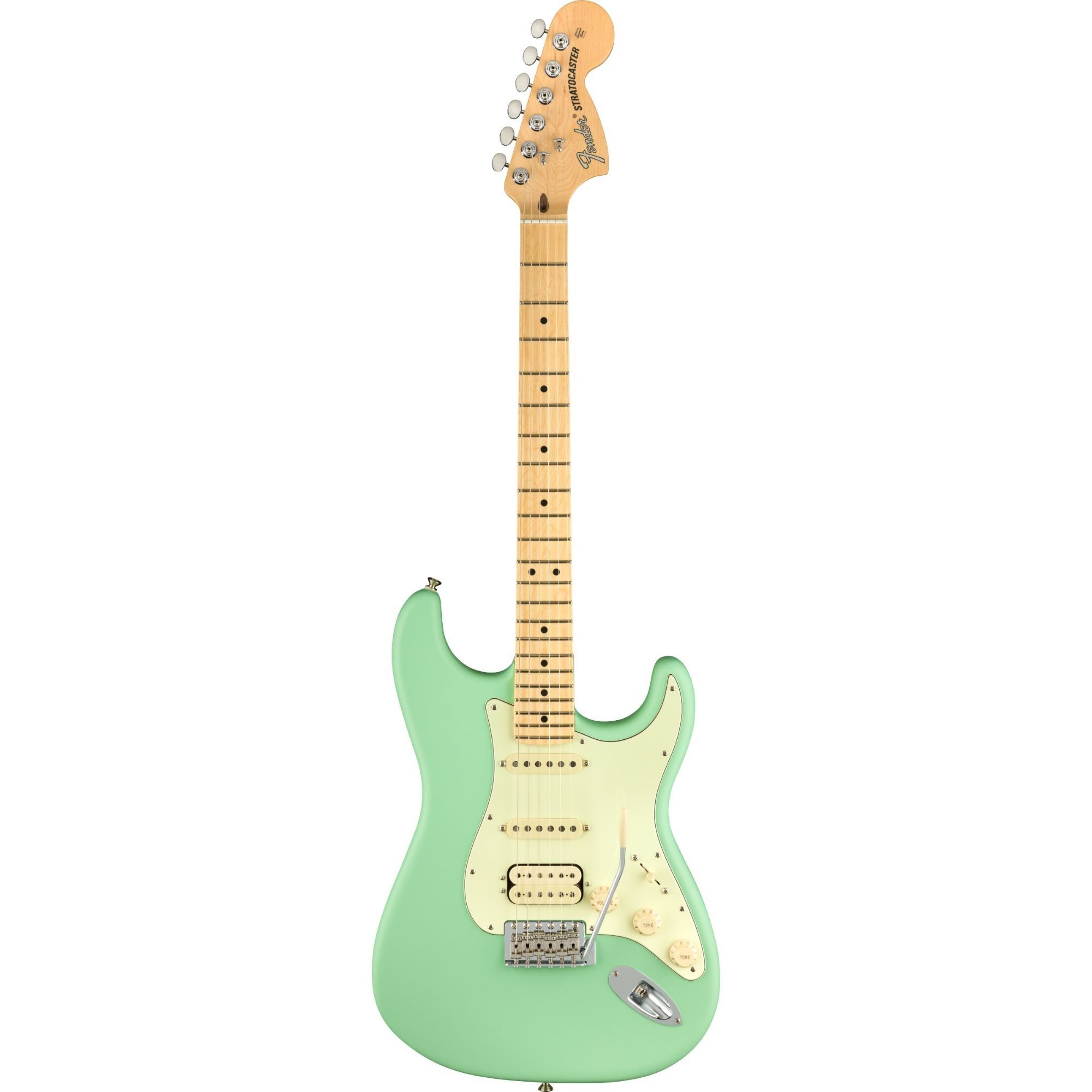 Fender American Performer Stratocaster HSS, Satin Surf Green