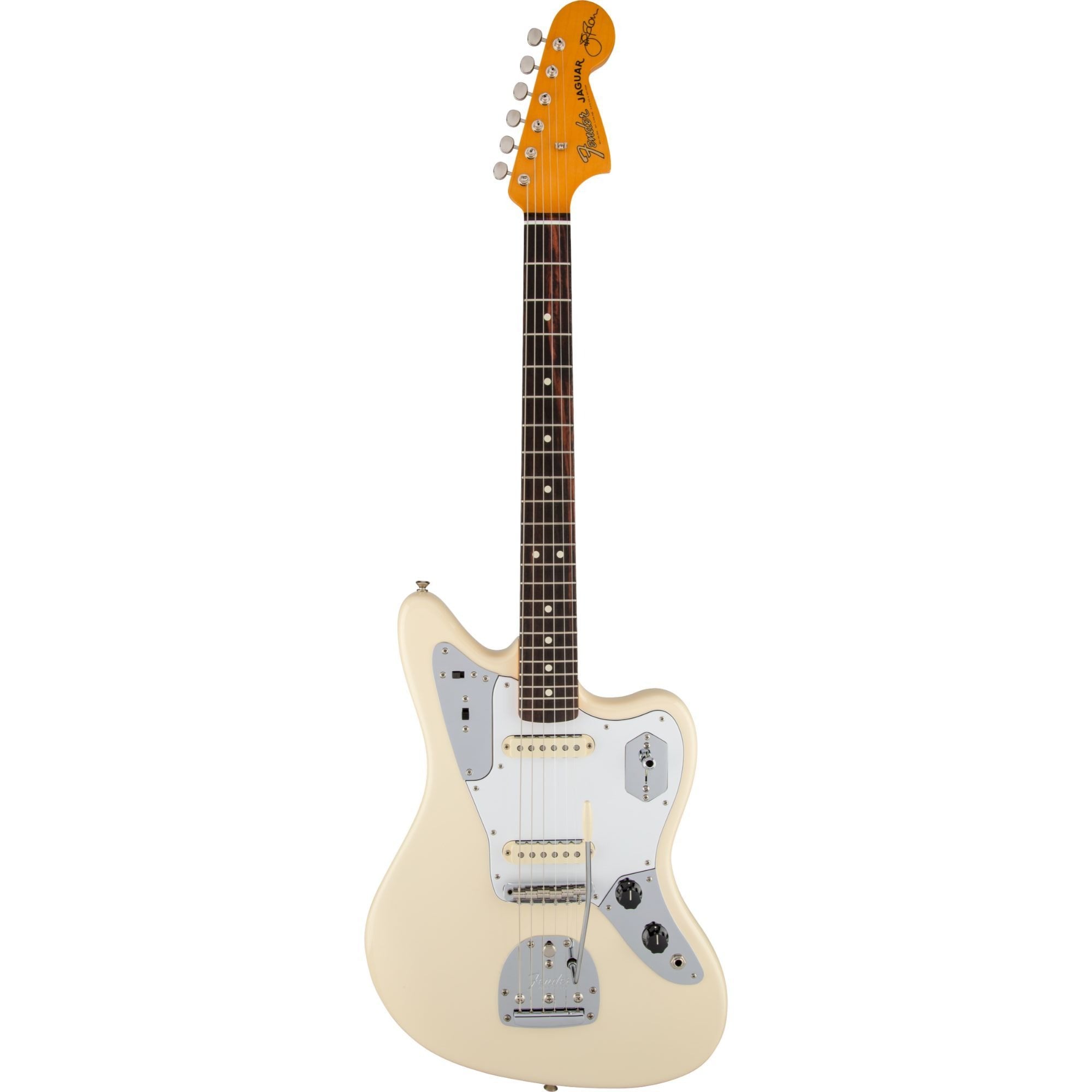 Fender Johnny Marr Jaguar, Olympic White