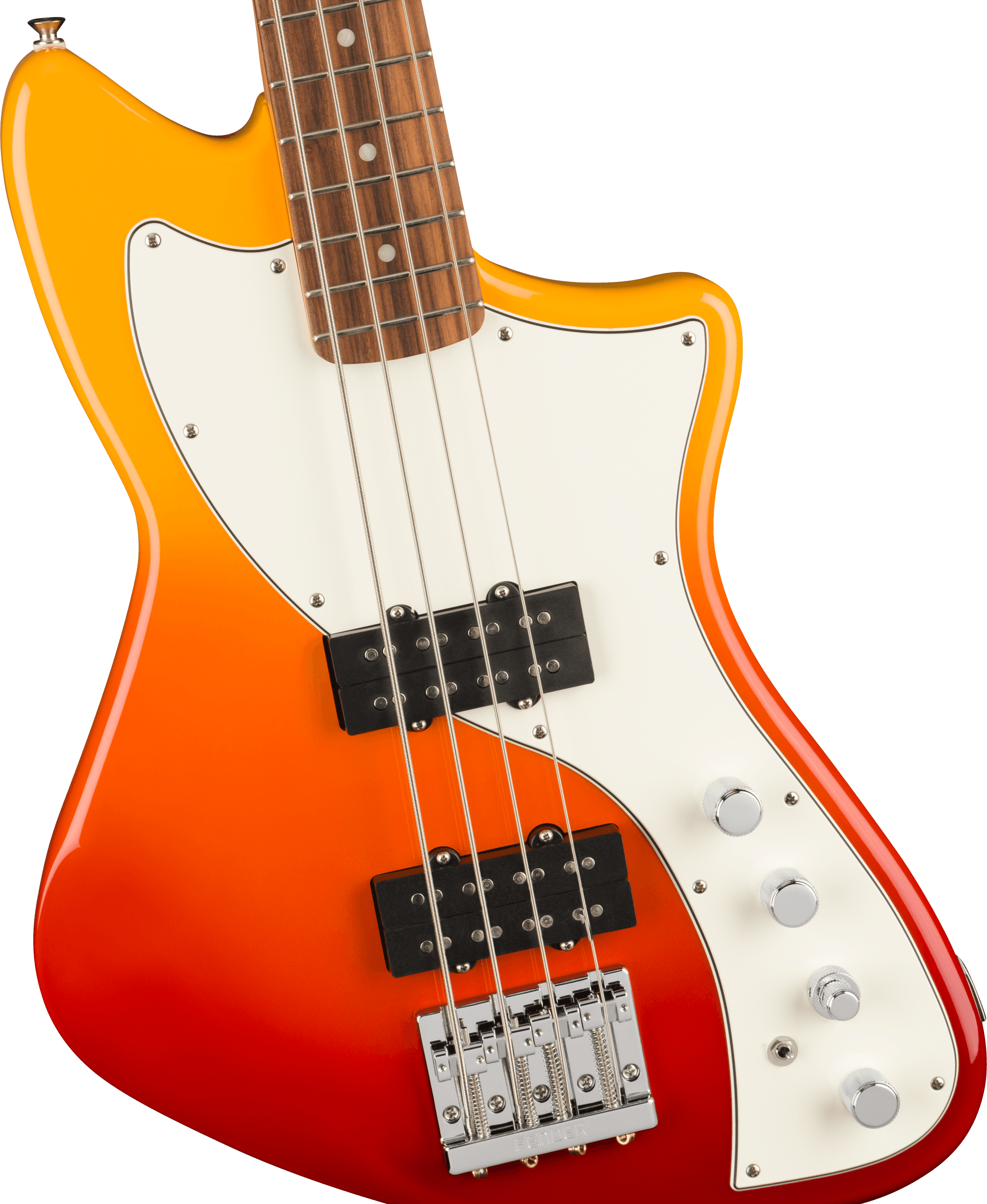 Fender Player Plus Meteora Active Bass, Tequila Sunrise incl Deluxe Gig Bag