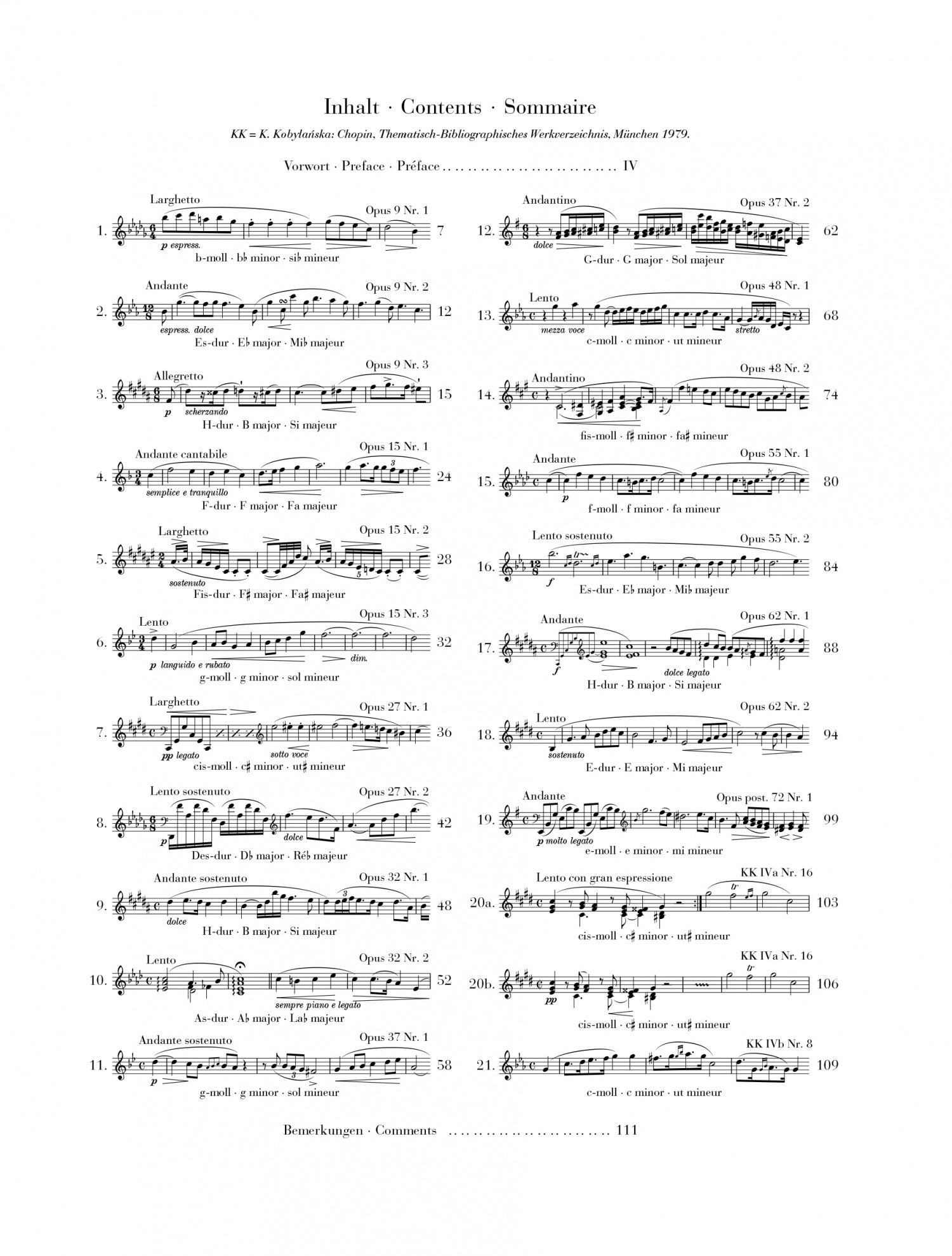 Chopin: Nocturnes for Piano Solo