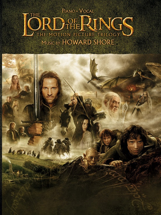 The Lord of the Rings Trilogy for Piano/Vocal