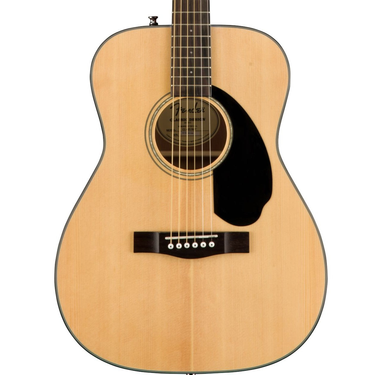 Fender CC-60S Concert Acoustic Guitar, Natural