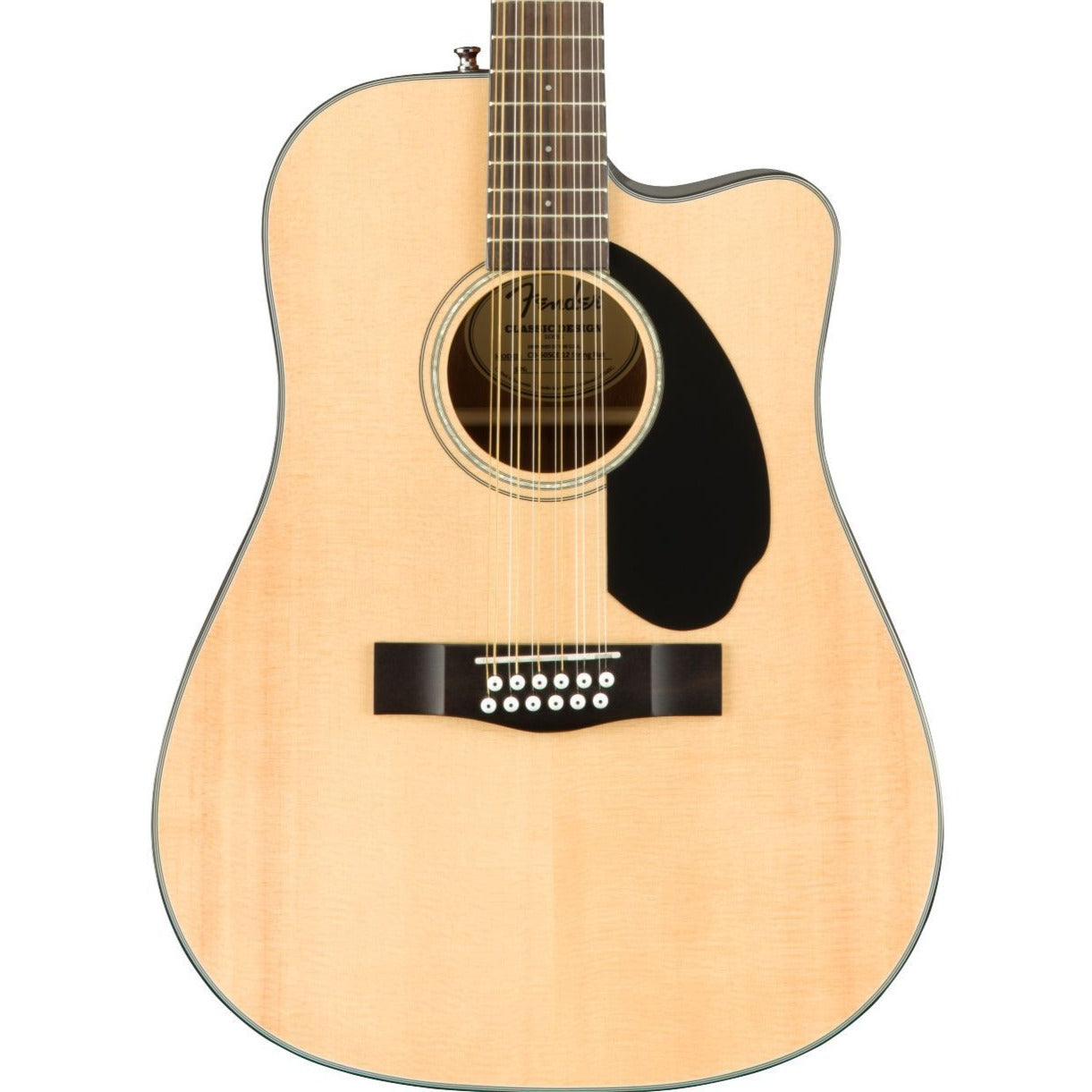 Fender CD-60SCE Dreadnought 12-String Acoustic, Natural