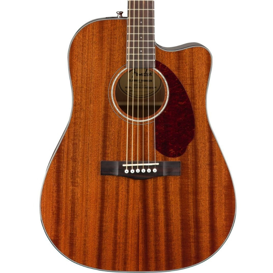Fender CD-140SCE Acoustic Dreadnought, All-Mahogany w/ Hardcase
