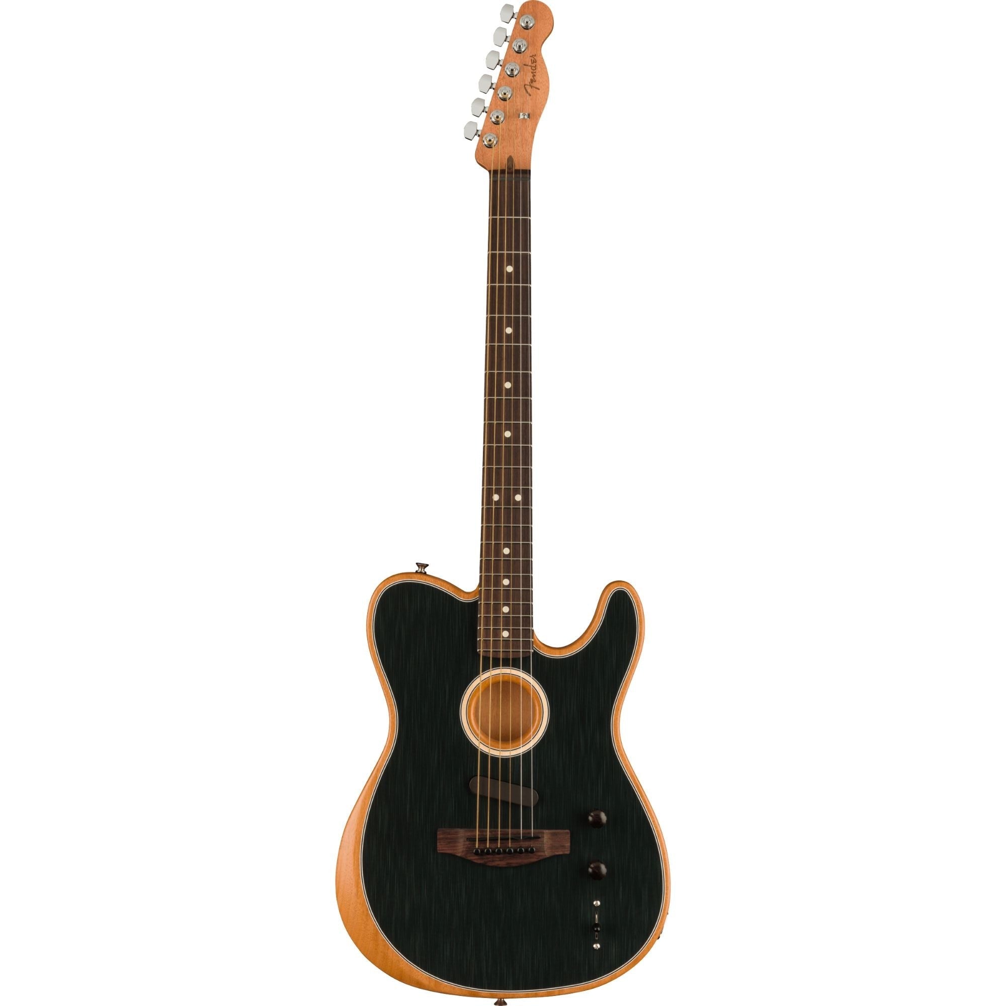 Fender Acoustasonic Player Telecaster, Brushed Black
