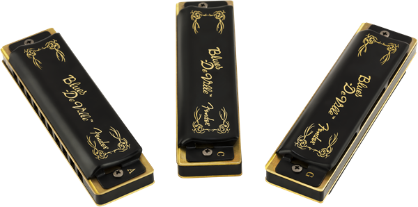 Fender Blues Deville Harmonicas | 3-pack with Case