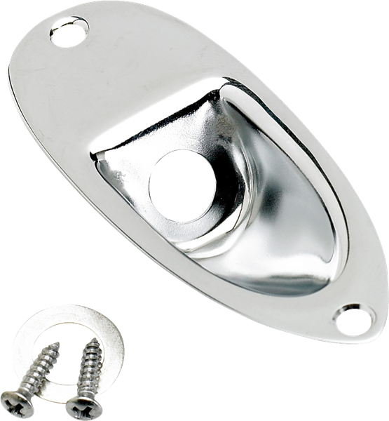 Fender Stratocaster Jack Plate Ferrule, Chrome