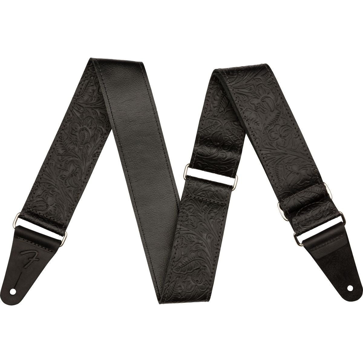 Fender 2" Tooled Leather Guitar Strap