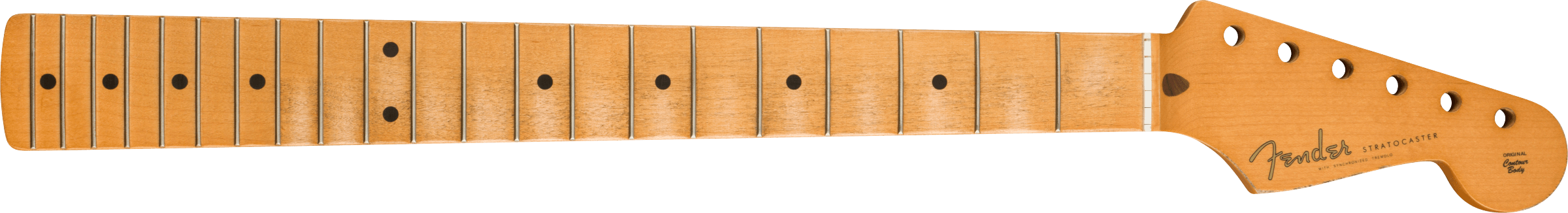 Fender Neck, Road Worn, 50's Strat, Maple