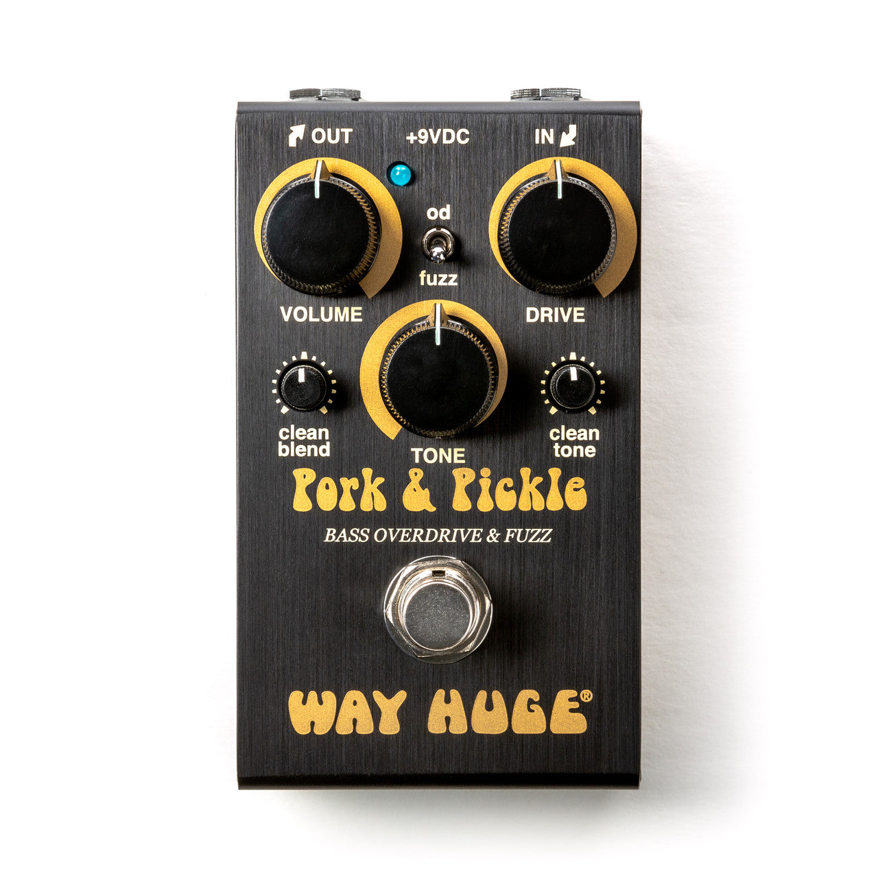 Way Huge Smalls Pork & Pickle Bass Fuzz / Overdrive Pedal