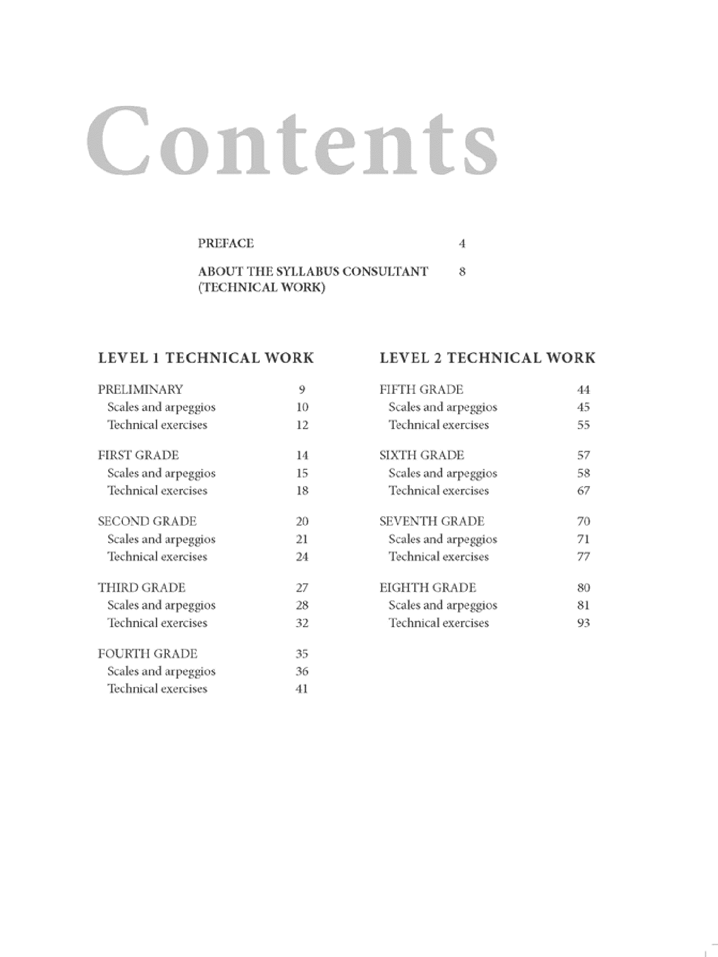 AMEB Violin Technical Workbook 2011