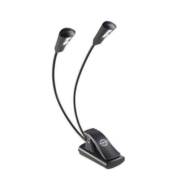 K&M 12244 Music Stand Light, Double2 LED FlexLight