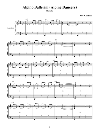 Italian Folk Dances for Accordion