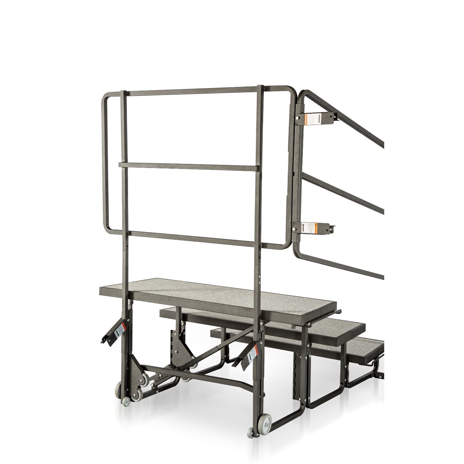 Alges Choral Riser, Back Rail for 3rd Step