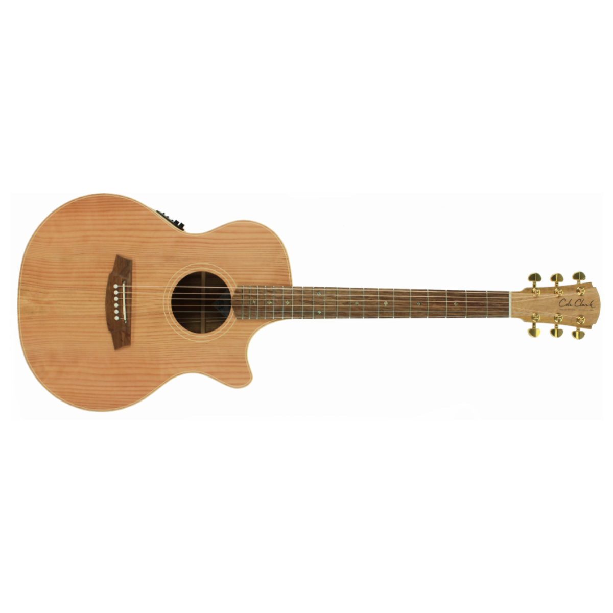 Cole Clark AN2EC Acoustic Electric, Redwood Blackwood