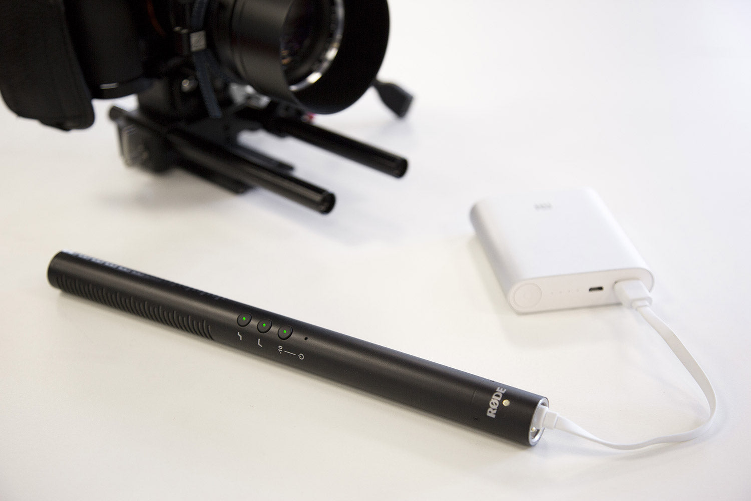 Rode NTG4+ Directional Condenser Microphone with Inbuilt Battery