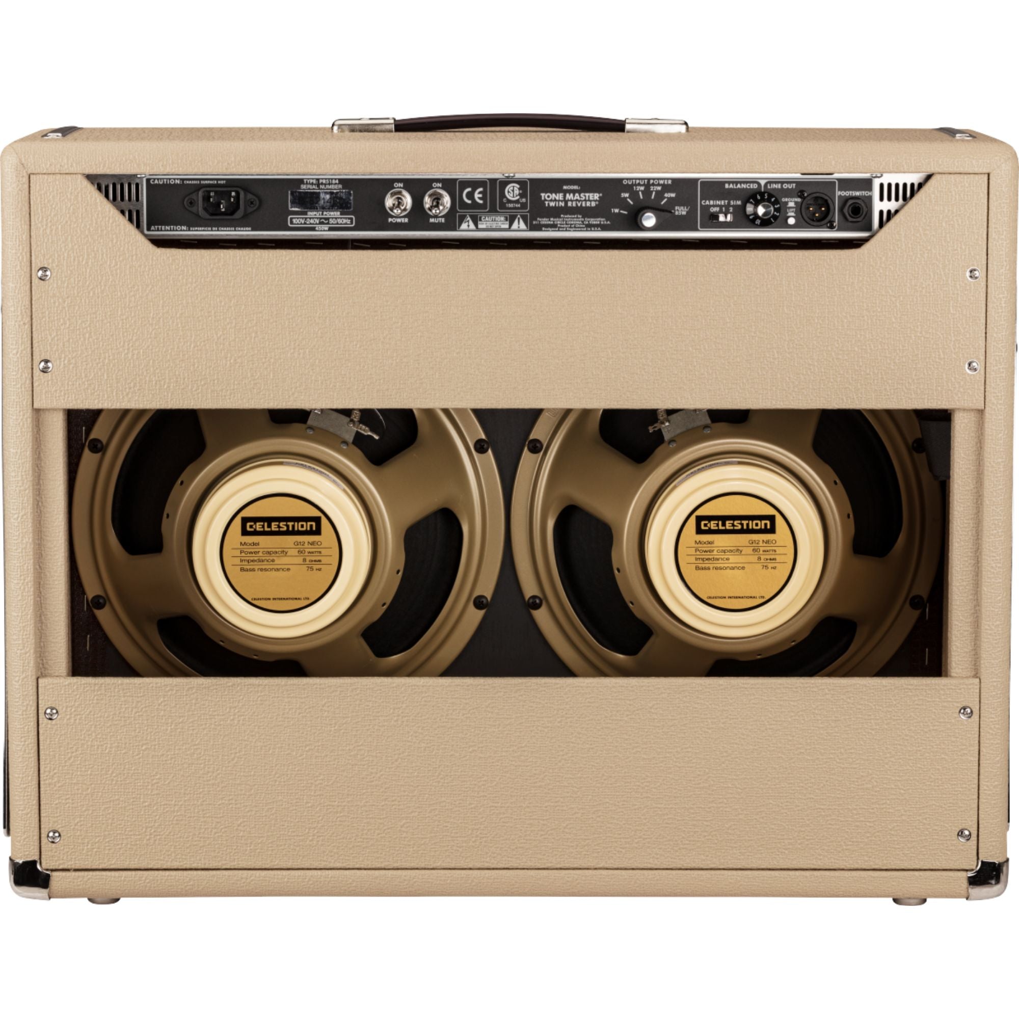 Fender Tone Master Twin Reverb, Blonde