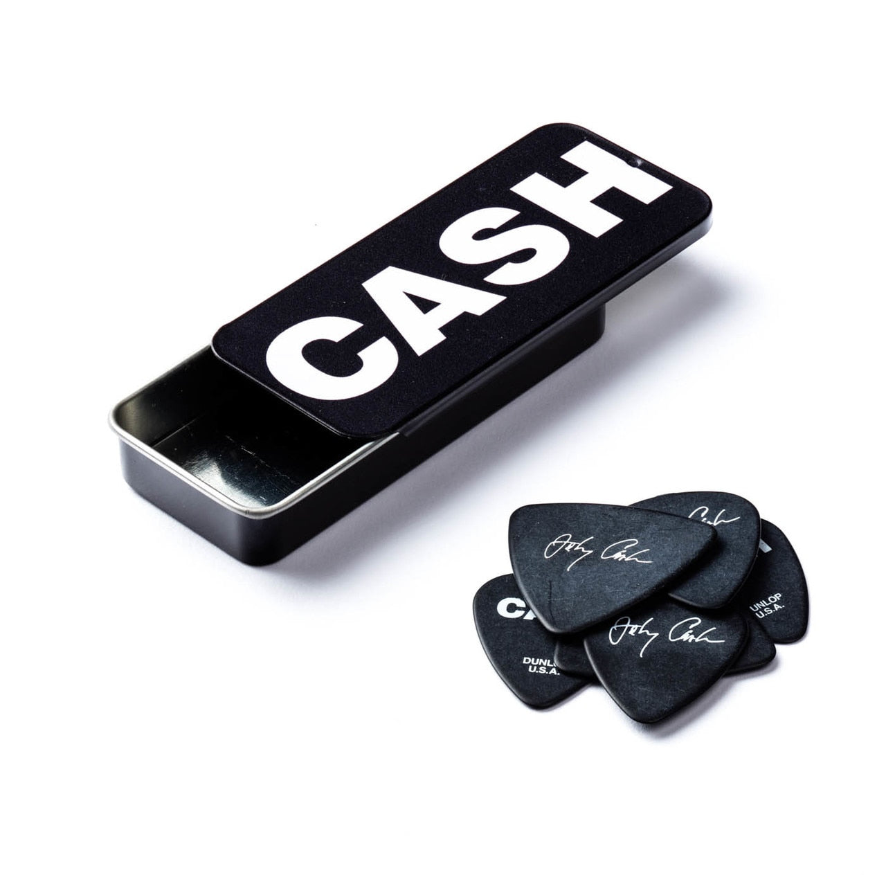 Johnny Cash Bold Pick Tin - Heavy Gauge