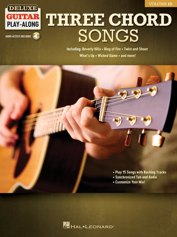 Three Chord Songs Guitar Play-Along