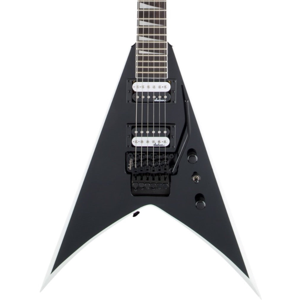 Jackson JS Series King V JS32, Black with White Bevels