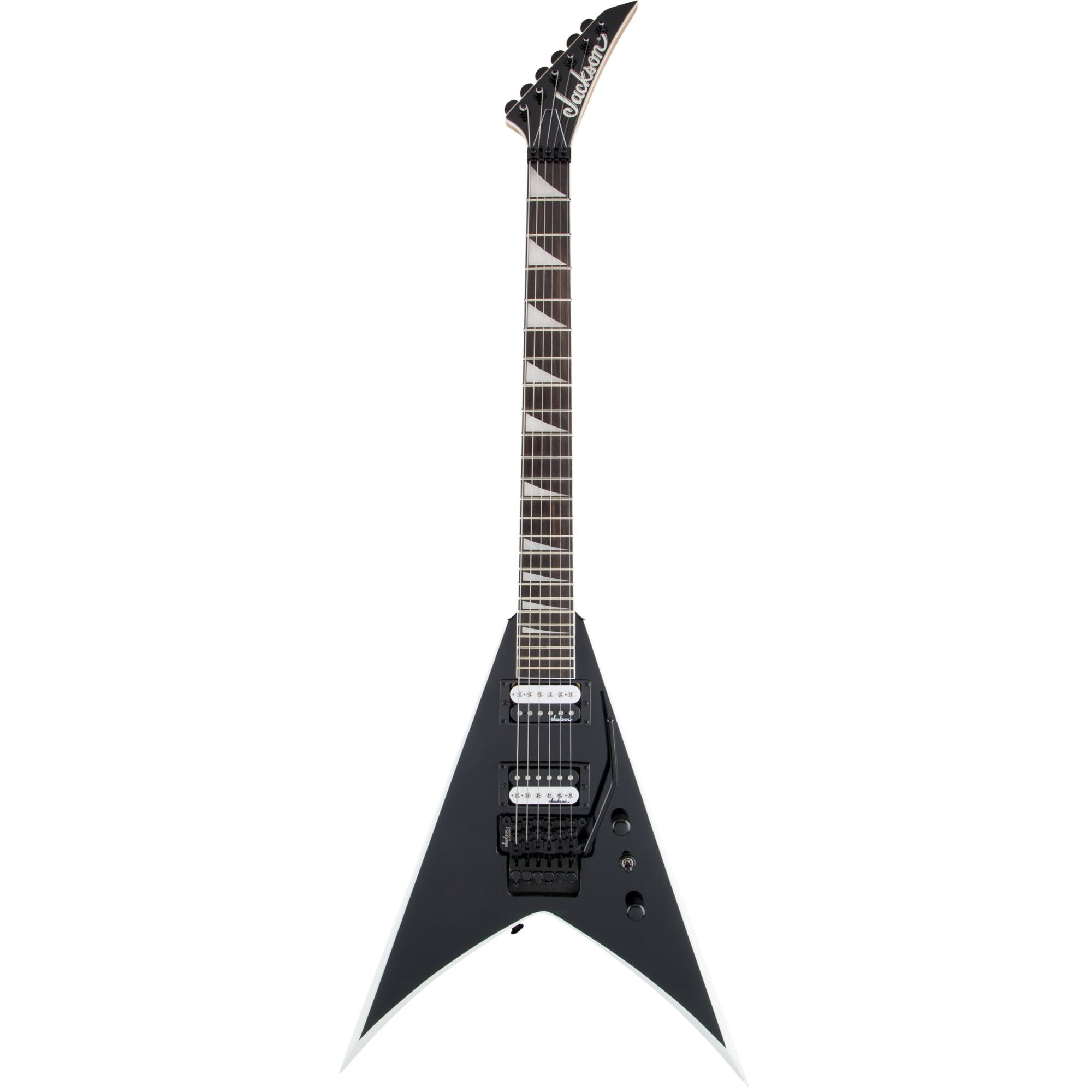 Jackson JS Series King V JS32, Black with White Bevels