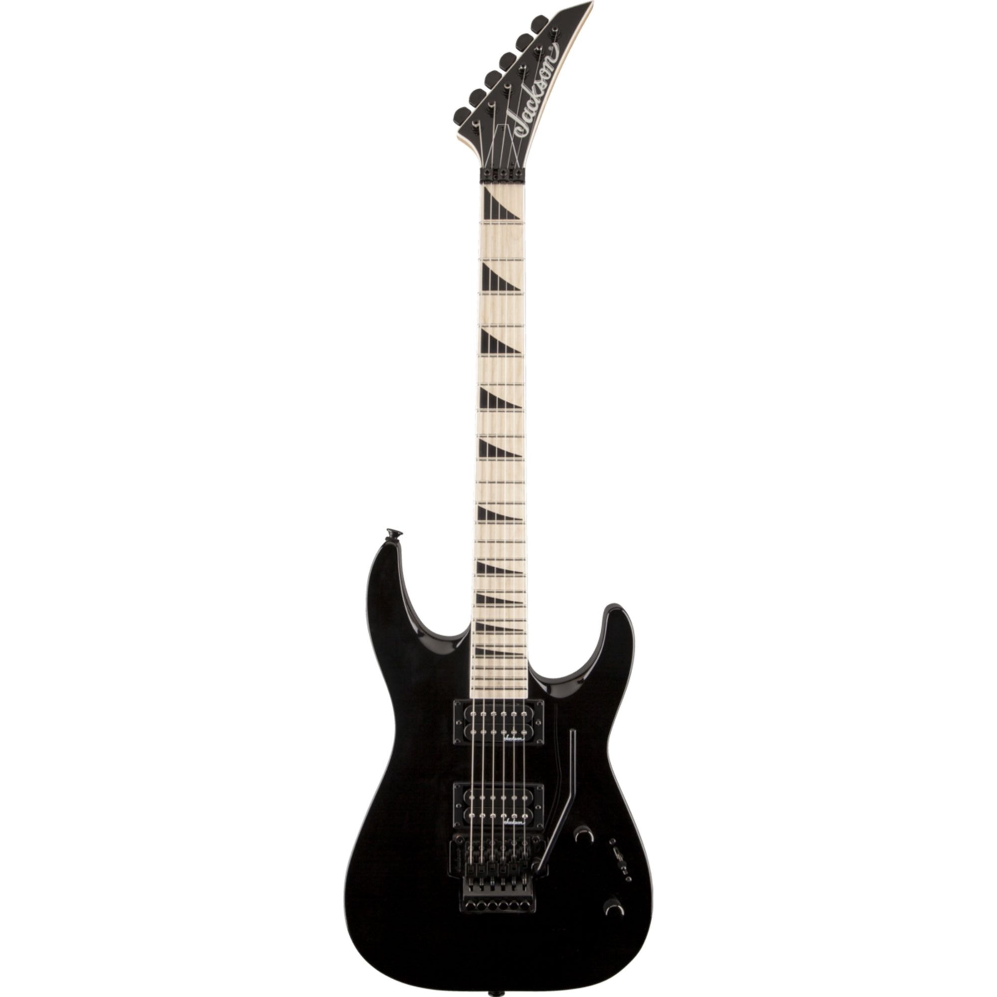 Jackson JS Series Dinky Arch Top JS32 DKAM, Gloss Black with Free Jackson Strap