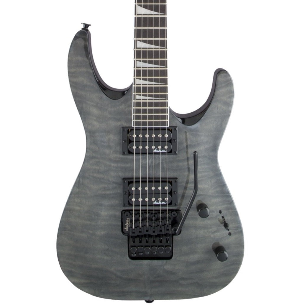 Jackson JS Series Dinky Arch Top JS32Q DKA, Transparent Black