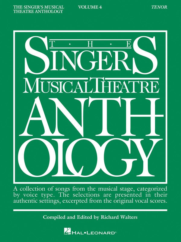The Singer's Musical Theatre Anthology Vol.4 - Tenor