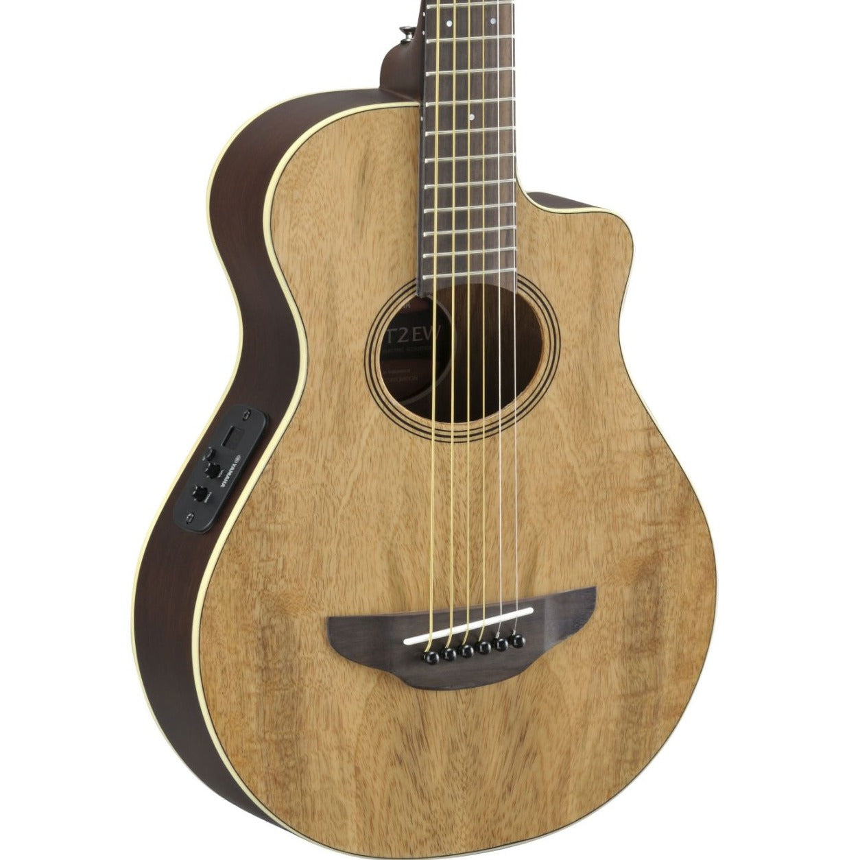 Yamaha APXT2EW Exotic Wood 3/4 Size Acoustic-Electric Guitar, Natural
