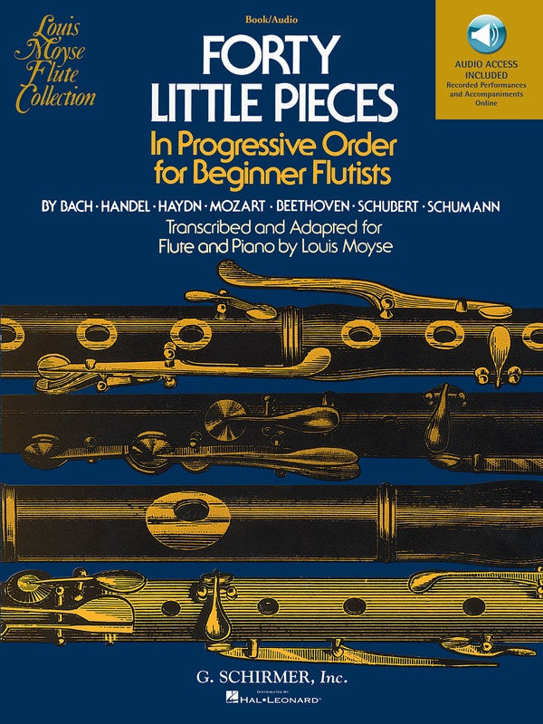 40 Little Pieces in Progressive Order for Beginner Flutists
